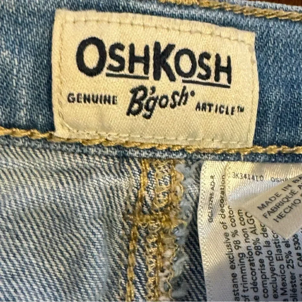 OshKosh B’Gosh Denim Jeans Shorts Girls Size 4